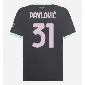 AC Milan Strahinja Pavlovic #31 Tredjetröja 2024-25 Kortärmad